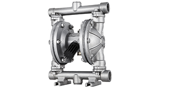 VEVOR air-operated double diaphragm pump in metallic finish