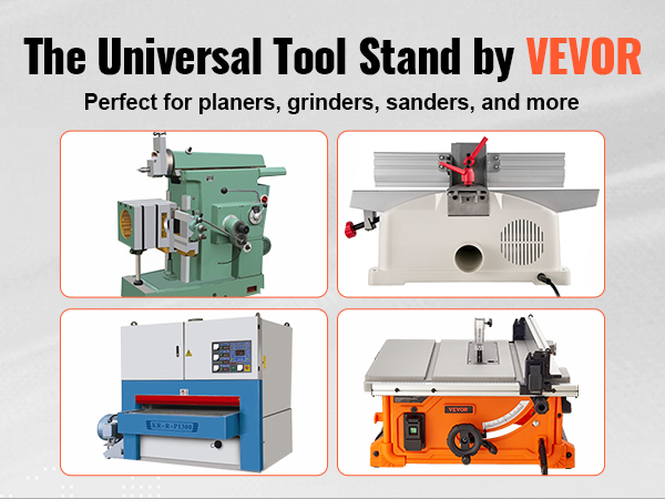 universalus įrankis stovi VEVOR už obliavimo, šlifavimo, šlifavimo staklės, ir daugiau, atskleis įvairius įrankius.
