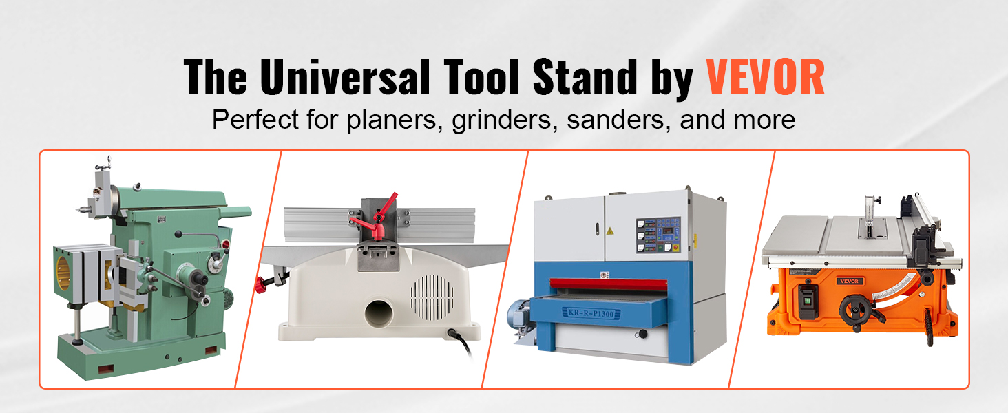 universalus įrankis stovi VEVOR už obliavimo, šlifavimo, šlifavimo staklės, ir daugiau, atskleis įvairius įrankius.