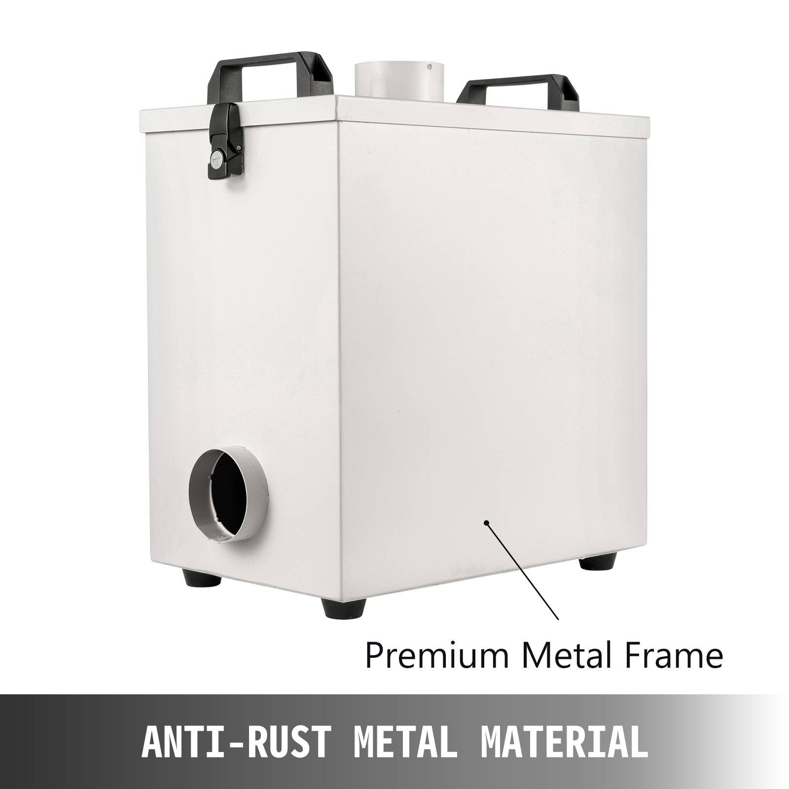 VEVOR smoke air purifier with premium metal frame and anti-rust material.