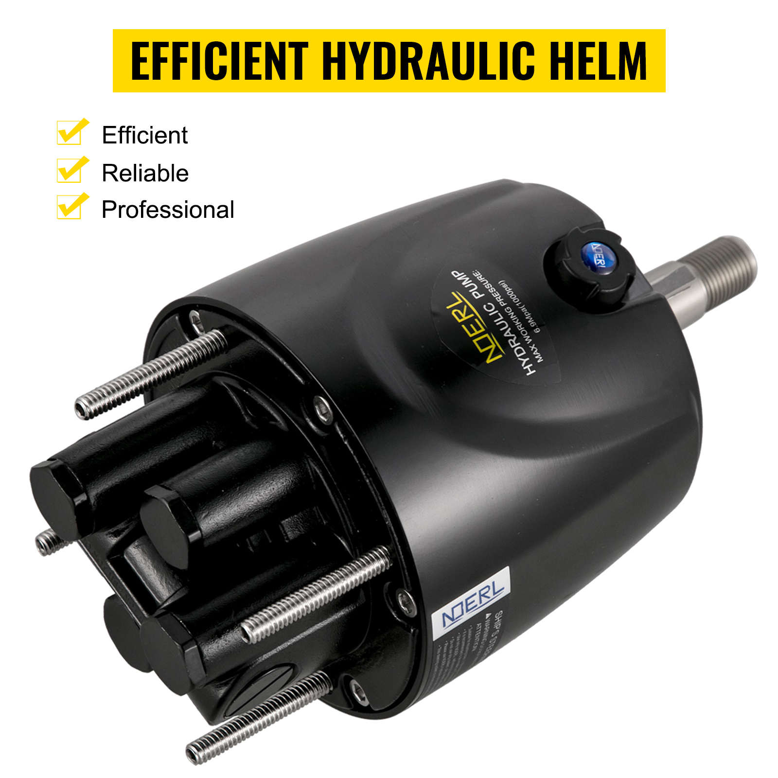 VEVOR hydraulic boat steering kit - efficient, reliable, professional hydraulic helm.