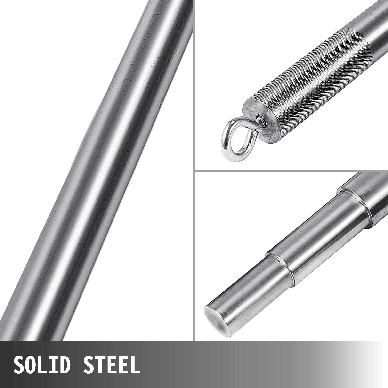VEVOR gimbal bearing installer tool, solid steel construction, close-up views.