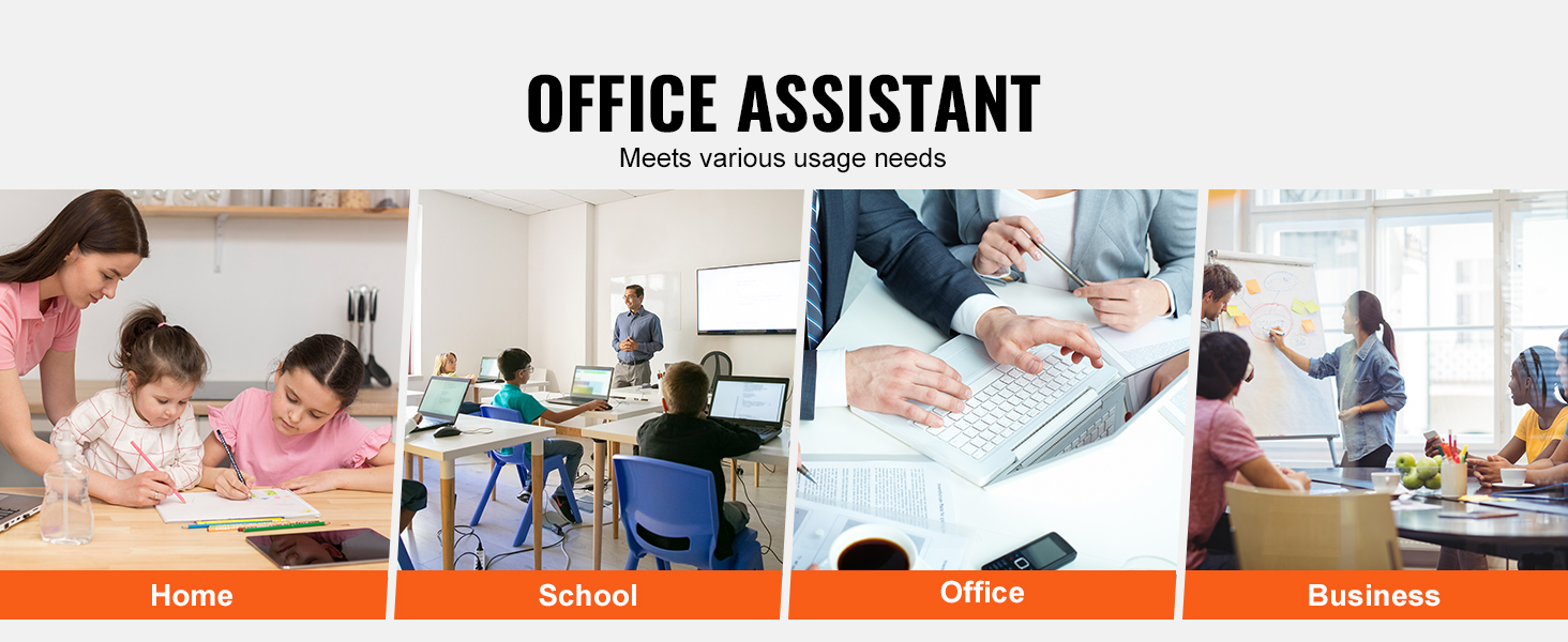 office assistant: home, school, office, and business uses for VEVOR binding machine.
