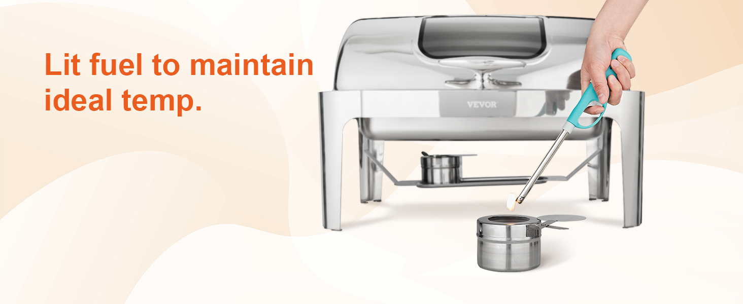 разожгите топливо в жарочном шкафу VEVOR вручную, чтобы поддерживать идеальную температуру.