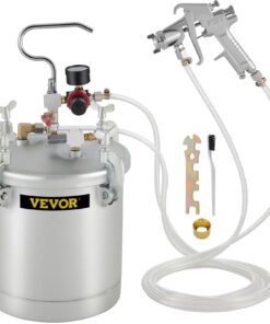 VEVOR 10L Commercial Paint Pressure Tank with Spray Gun