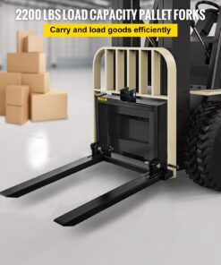 Steel Fork Attachment for Category 1 & 2 Tractor