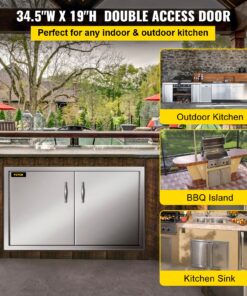 Дверца Кухонного Островного шкафа на открытом воздухе