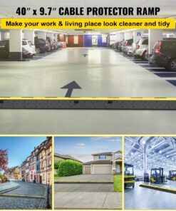 Rubber Speed Bump for Driveways & Parking Lots