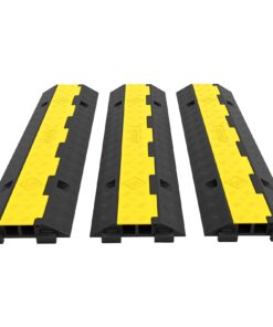 VEVOR 3-Pack 2-Channel Cable Protector Ramp