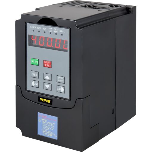 VEVOR 40 kW 220V VFD Variable Frequency Drive Inverter for Spindle Motor CNC Machine Speed Control