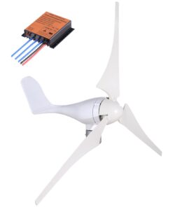 VEVOR 400W 12V vēja turbīnas ģeneratora komplekts ar 3 lāpstiņām un lāpstiņu un lādēšanas kontrolieri