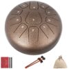 VEVOR 8 11 Note Steel Tongue Drum Set  Percussion Instrument with Bag