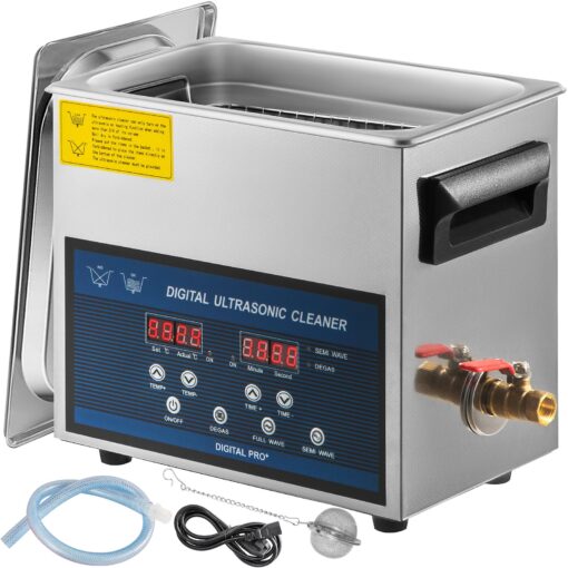 VEVOR 6L Ultrasonic Cleaner with Heater