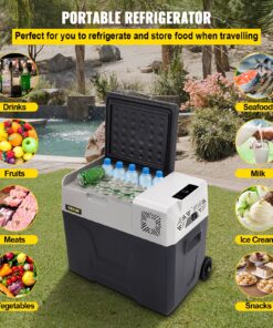12V Compressor Fridge with Bluetooth & LED