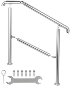 VEVOR Stainless Steel Handrail for 2-3 Steps