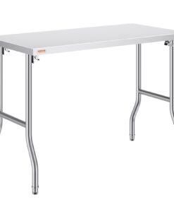 VEVOR Folding Stainless Steel Work Table