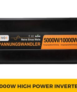 Пиковая мощность 10000 Вт