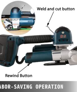 Handheld Battery-Powered Strapping Machine for 10-19mm PP/PET Belt