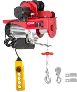 VEVOR Electric Wire Rope Hoist with Trolley & Remote Control