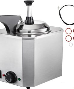 VEVOR Stainless Steel Cheese & Fudge Warmer with Pump
