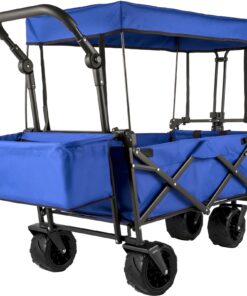 VEVOR Collapsible Folding Wagon with Canopy