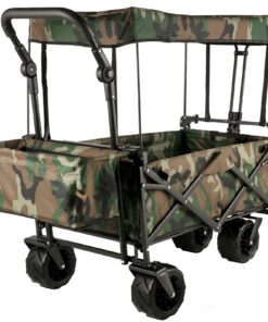 VEVOR Collapsible Wagon Cart with Canopy