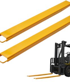 Pair of 1520 mm Steel Forklift Pallet Fork Extensions