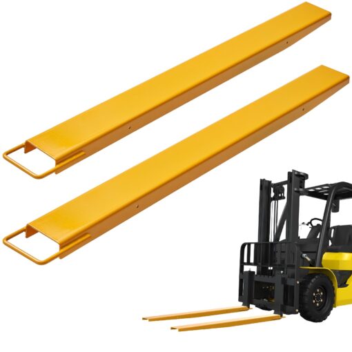 Pair of 1520 mm Steel Forklift Pallet Fork Extensions