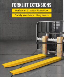 Heavy-Duty Forklift Extensions for 5" Forks