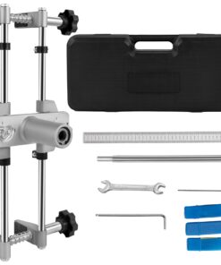 VEVOR 8-Piece Mortice Door Lock Fitting Kit with 3 Tungsten Steel Cutters