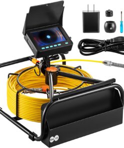 VEVOR Sewer Inspection Camera with 50m Cable