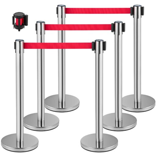VEVOR Crowd Control Stanchion Set