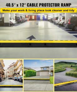 Heavy-Duty Cord Cover for Driveways & Parking Lots