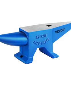 VEVOR 20kg Steel Blacksmith Anvil with Round & Square Holes for Metalworking & Forging