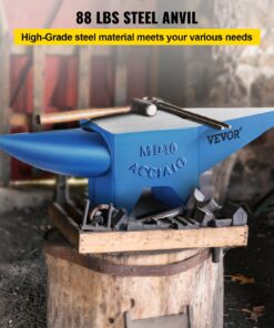 Blacksmith Forge Anvil with Horns & Holes