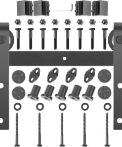 VEVOR 6FT Sliding Barn Door Hardware Kit