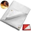 VEVOR Heavy Duty Welding Blanket 24 x 3 m   Fire Retardant Fiberglass for Thermal Protection  Spark Shielding