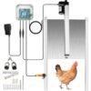 VEVOR Automatic Chicken Coop Door Opener with Light  Infrared Sensor