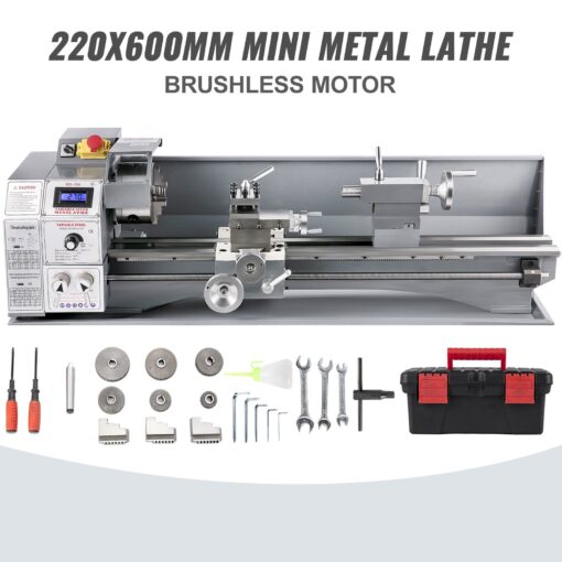 VEVOR Mini Metal Lathe 750W