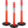 VEVOR satiksmes norobežojošie stabi 110 cm