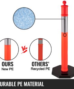 Оранжевый горошек со Светоотражающей Лентой длиной 25 см