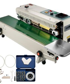 VEVOR Continuous Band Sealer FR900K with Digital Temperature Control & Printing