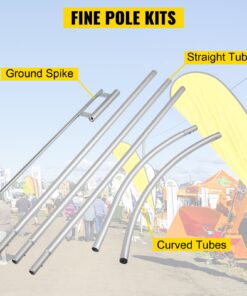 30 x Feather Flag Bundles with Ground Spike