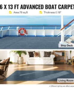 Non-Slip & Waterproof Boat Carpet for Indoor & Outdoor Use