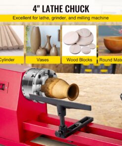 4-Jaw Self-Centering Chuck