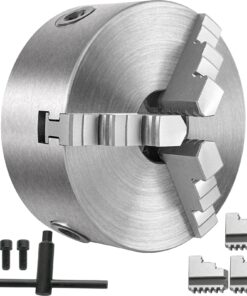 VEVOR K11-160 160mm 3-Jaw Self-Centering Lathe Chuck