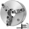 VEVOR 200 mm 3 Jaw Self Centering Lathe Chuck for CNC Metal Turning with Reversible Jaws