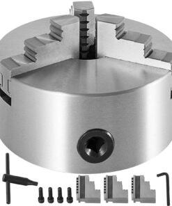 VEVOR 200mm 3-Jaw Self-Centering Lathe Chuck