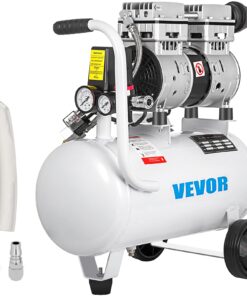 VEVOR 25L Ultra Quiet Oil-Free Air Compressor
