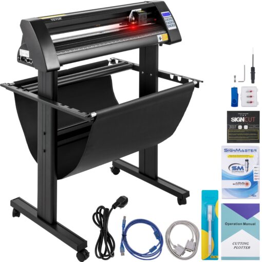 VEVOR 870mm Vinyl Cutter Plotter with LED Screen